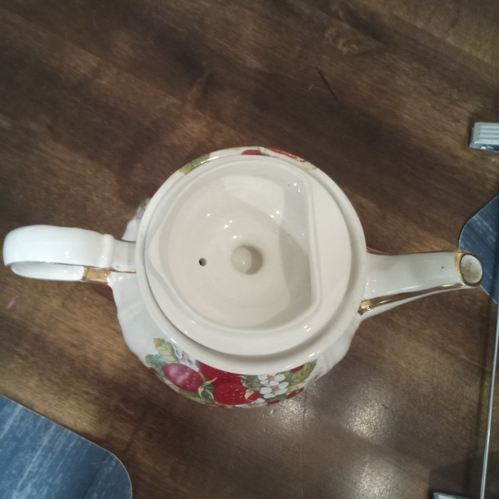 z VTG Windsor by Sadler Teapot With Gold Trim - Picture 4 of 8